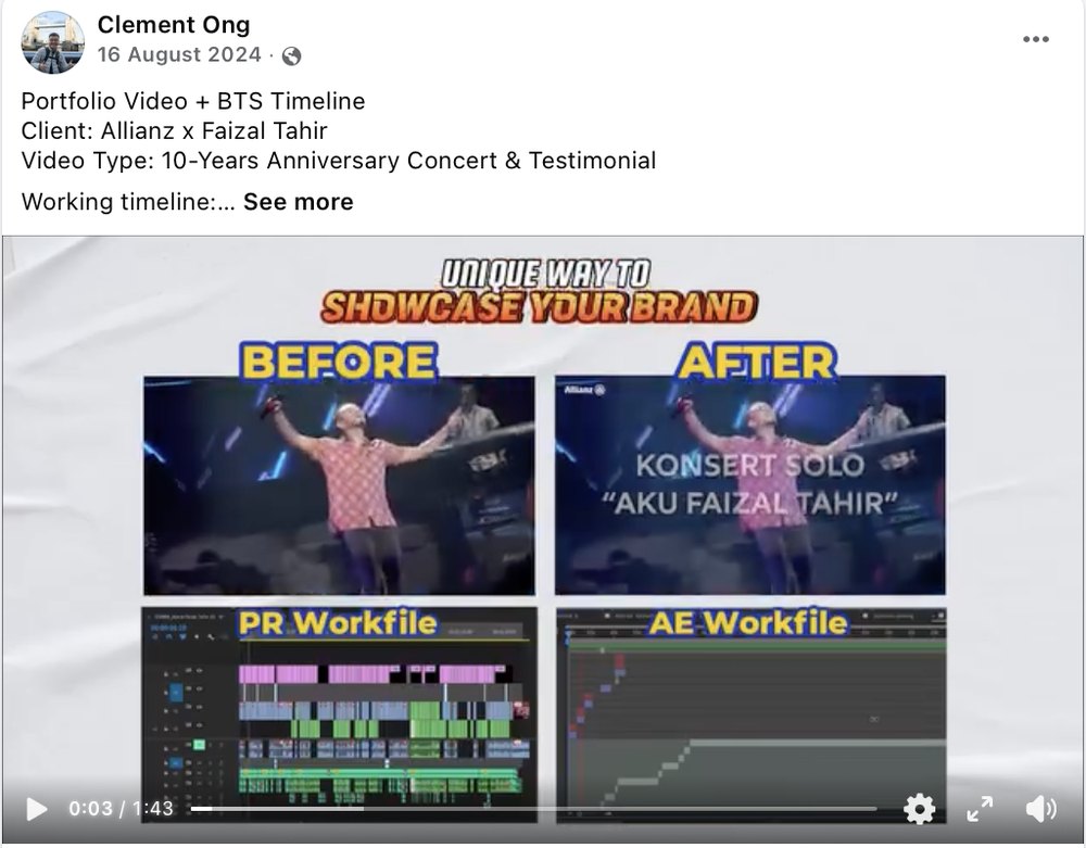 Allianz × Faizal Tahir · 10 周年演唱会